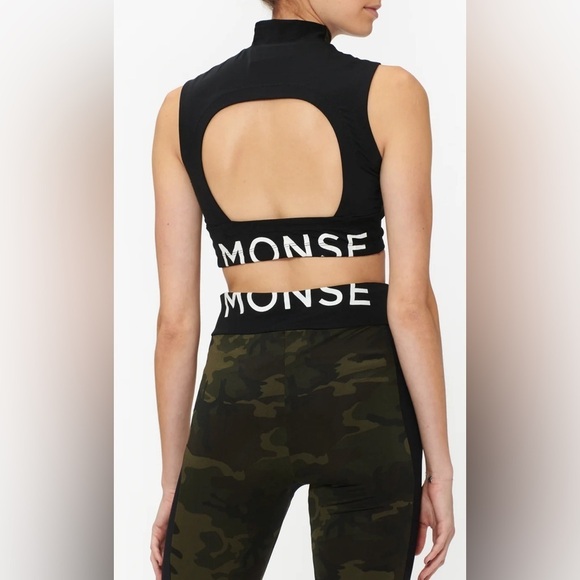 NEW‎ MONSE | Camo Sports Bra Top Sz XS - Picture 2 of 4
